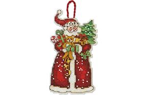 Santa Ornament (08895)