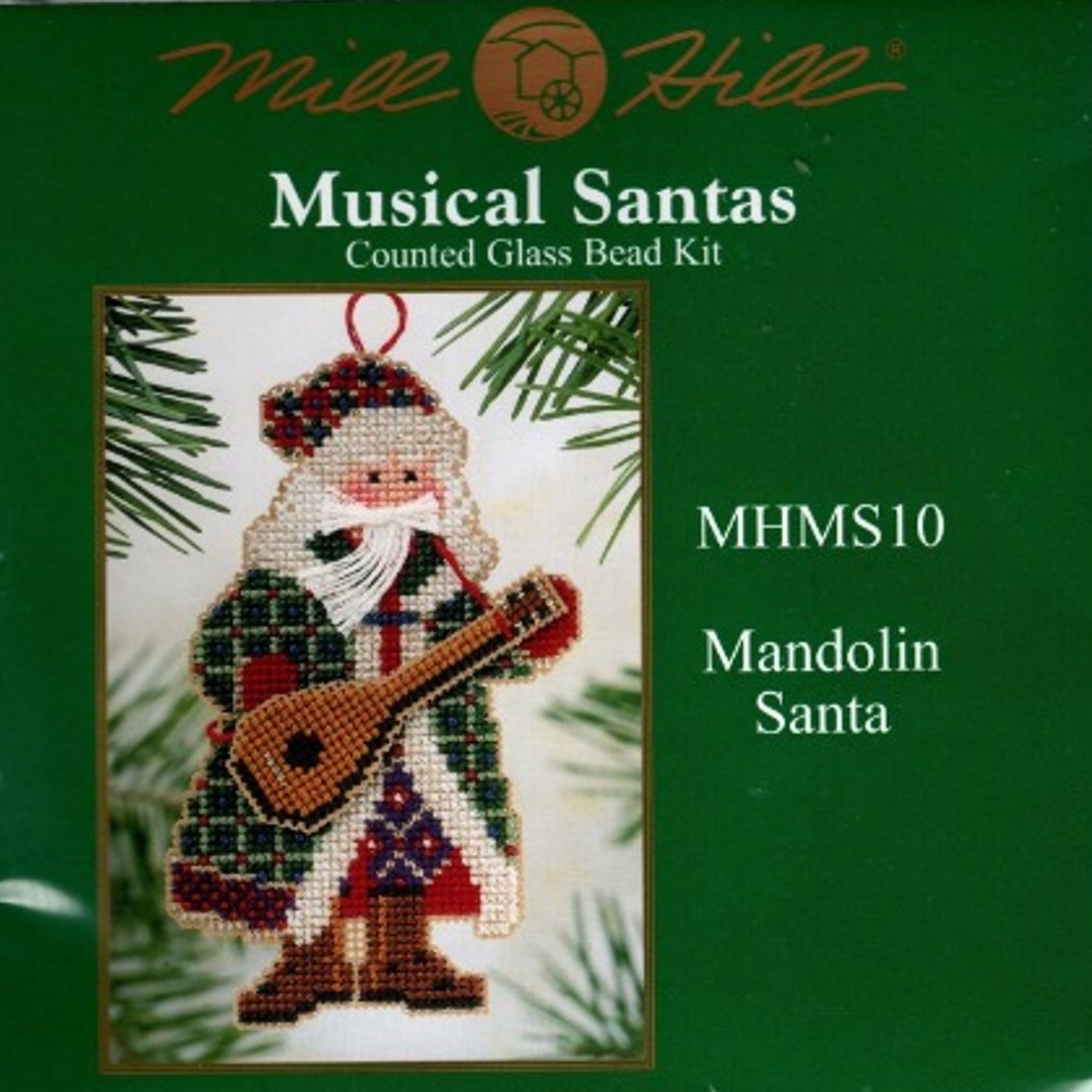 Mill Hill "Mandolin Santa" (MHMS10)